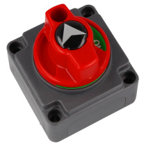 Strömswitch Dubbla Batterier - Röd/Grå QSP Products